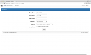 Process automation : CBR Tool Add Survey