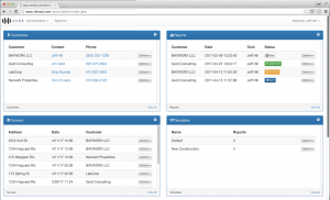 Process automation : CBR Tool Dashboard
